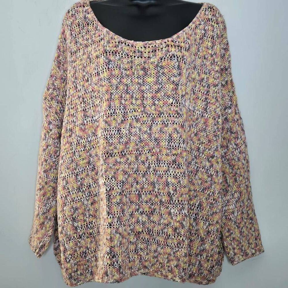 Marla Wynne Sweater Size XL Knit Oversized